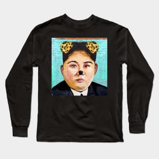 Kim Jong-pussycat Long Sleeve T-Shirt